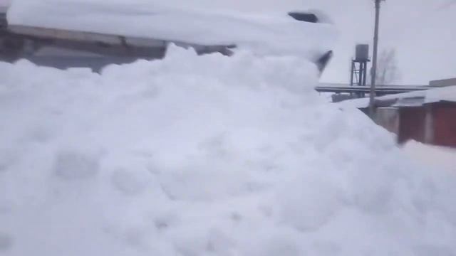Уборка снега в гаражах))) ПО Красносельское) смотреть онлайн