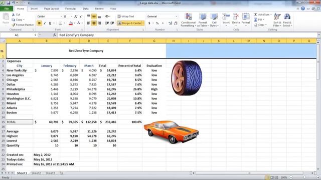 How To Add Pictures And Shapes In Excel 2010