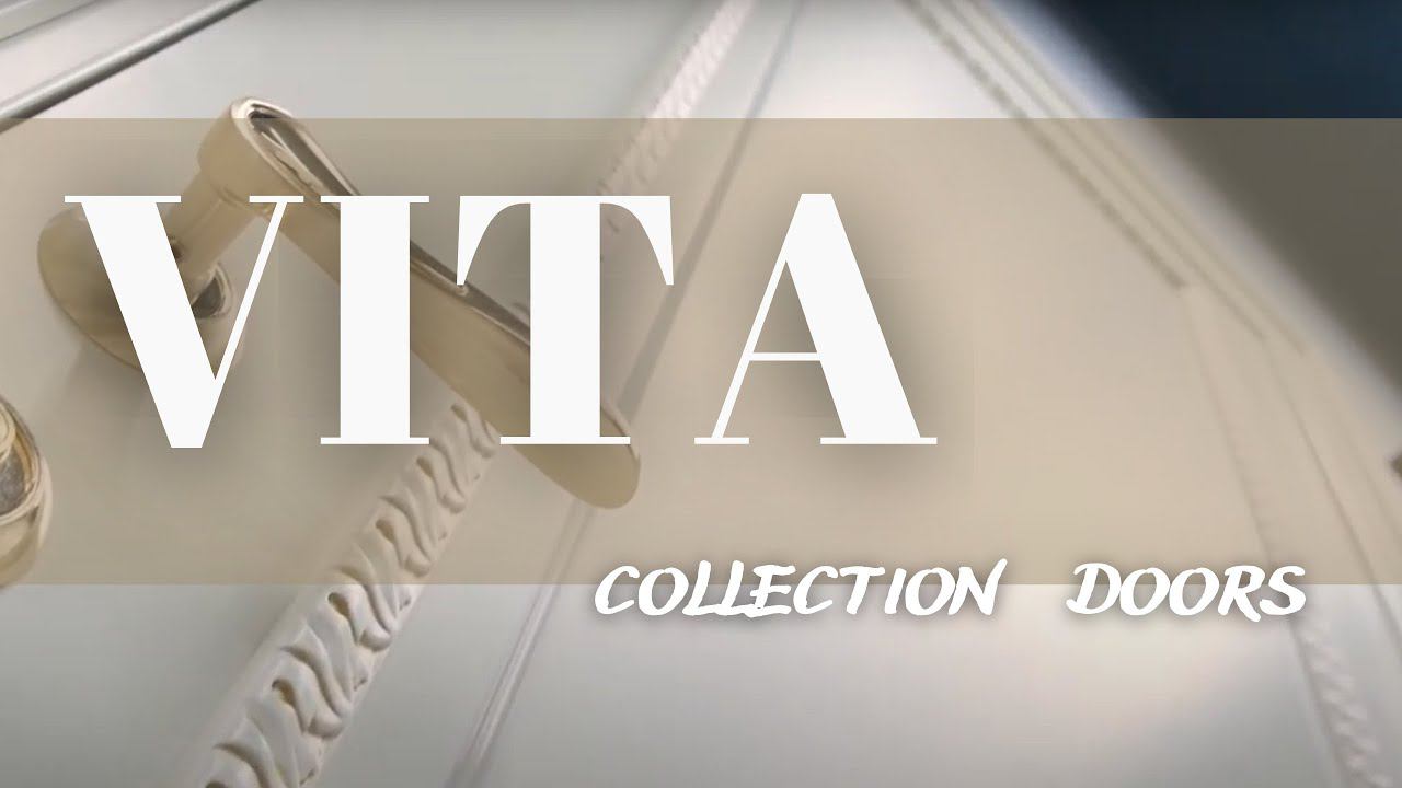 Коллекция ВИТА (VITA) - двери в эмали с резным багетом (Victoria Porte)