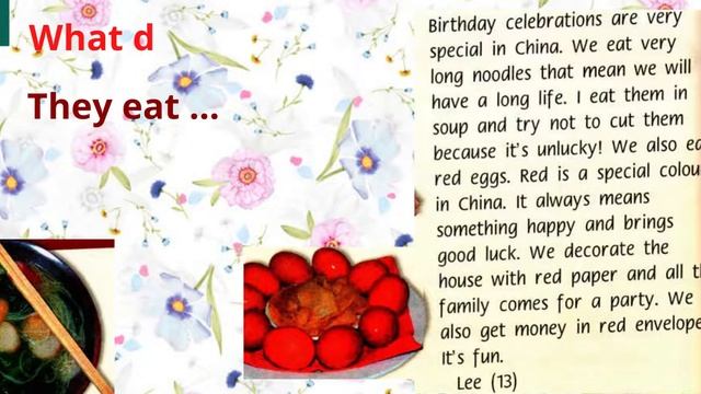 Birthday Treats In China  #EnglishStream