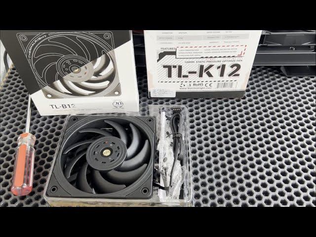 Новые три вентилятора Thermalright TL B12 & TL K12 смотреть онлайн