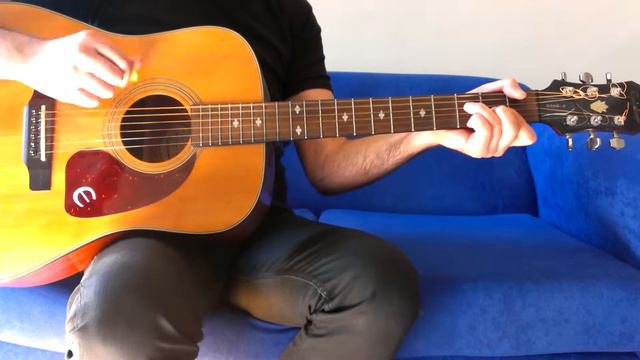A Hard Day's Night (The Beatles) - acoustic guitar смотреть онлайн