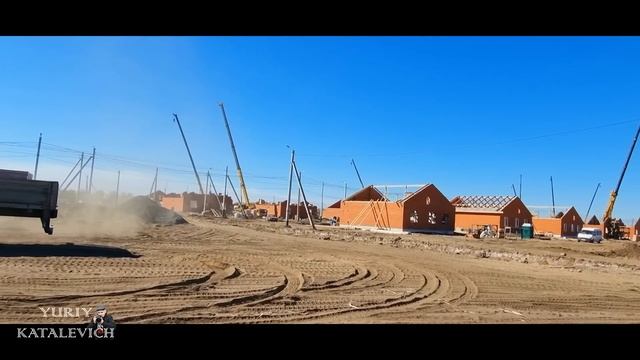 Аулиеколь - дома пострадавшим от пожара жителям п.Аманкарагай , стройка 25 дней промежуточные итоги смотреть онлайн