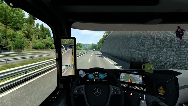 Mercedes-Benz Actros MP5 | Long Delivery Naples to Munich | Euro Truck Simulator 2 | Logitech G29 смотреть онлайн