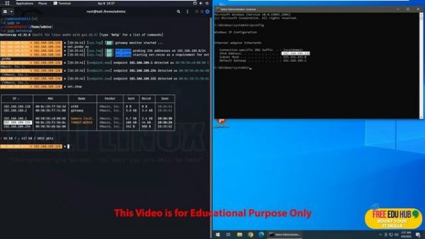 Capture Network Traffic using Bettercap - Bettercap Tutorial - Kali Linux 2023