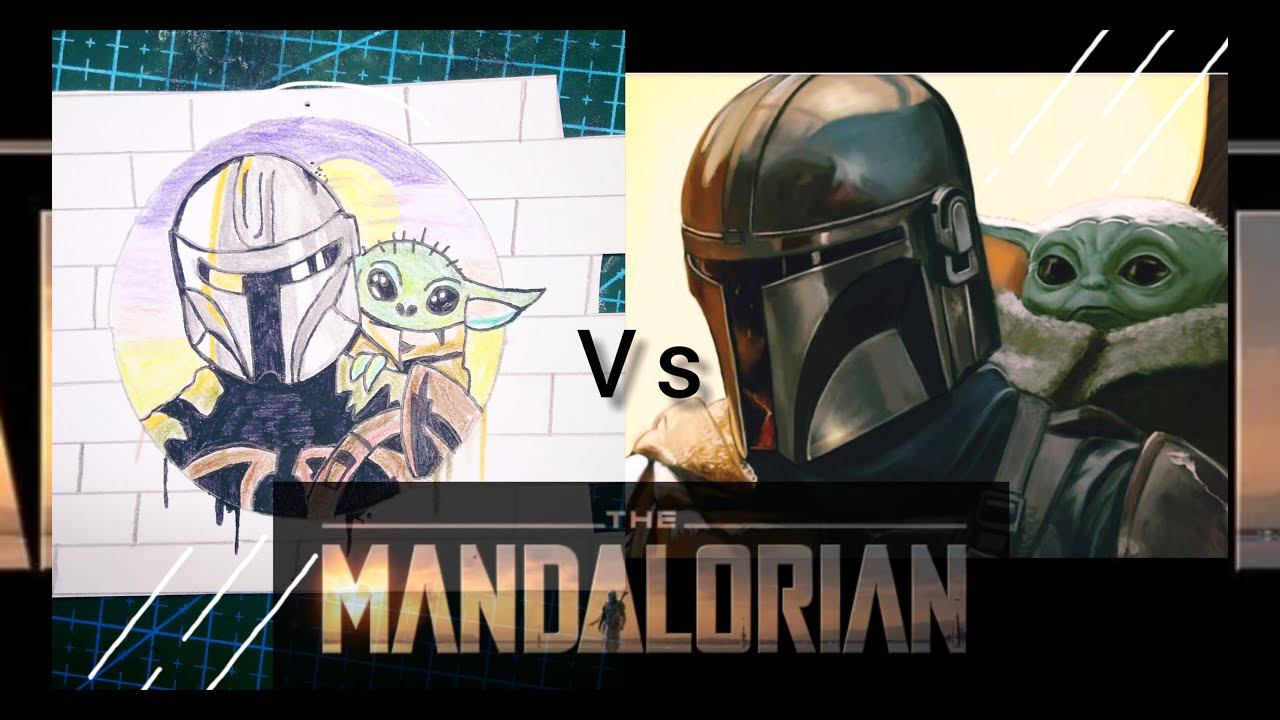Mandalorian star wars/Мандолорец звёздные войны рисунок️ смотреть онлайн
