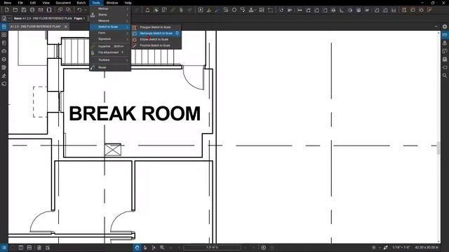 How to Sketch to Scale in Bluebeam Revu смотреть онлайн