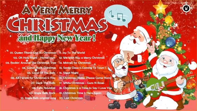 Very Merry Christmas ?? Best Rock Christmas Songs ?? Selection Of Christmas Rock Music ??
