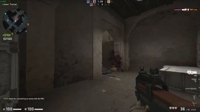 CS:GO on Core 2 Duo E8500 3.16GHz GT 710 1366 x 768 смотреть онлайн