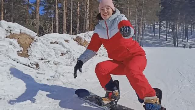 Девушки на сноубордах за СОЛИДАРНОСТЬ смотреть онлайн