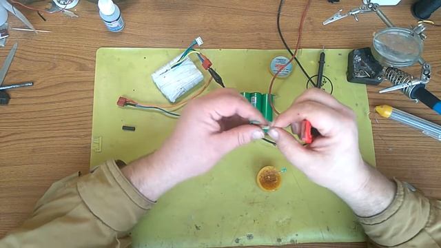 Как сделать Li Ion аккумуляторы 11 1v 3s 3000mAh