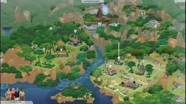 ? LET'S PLAY THE SIMS 4 JUNGLE ADVENTURE ? [ Part 1 ] смотреть онлайн