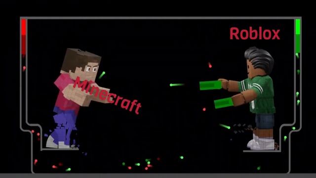 MineCraft vs Roblox | Algodoo Castle War | MineBlox смотреть онлайн