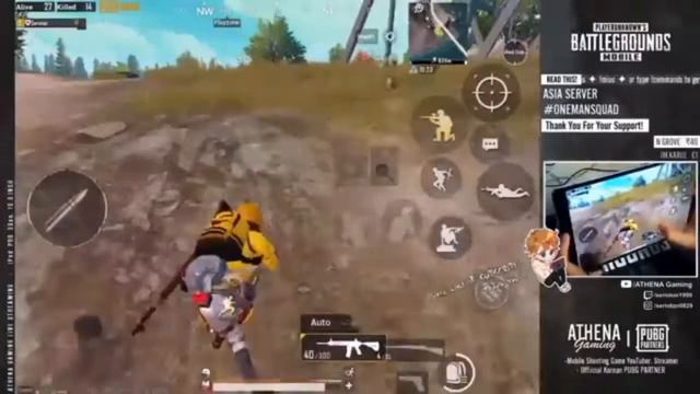 Athena First Time Pubg Mobile Game Play and Now смотреть онлайн