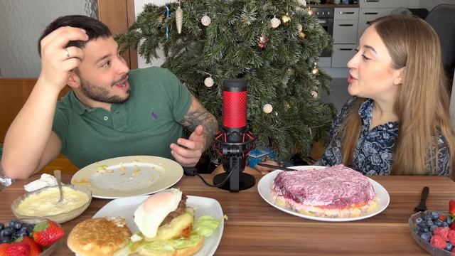 О Бывших Жёнах Мужа ? Селёдка Под Шубой ? Гигантский Бургер ? Клубника ? #мук￼банг #АСМР смотреть онлайн