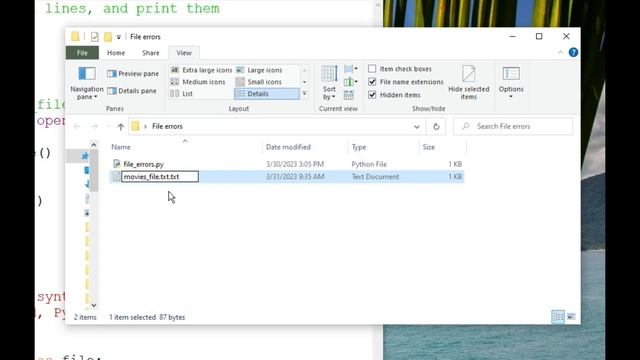 Troubleshooting FileNotFoundError: [Errno 2] No such file or directory: errors in Python смотреть онлайн