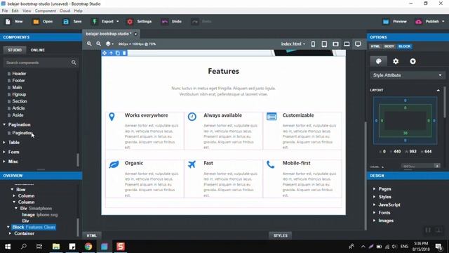 Cara Menggunakan Bootstrap Studio - Part 1 #speedart смотреть онлайн