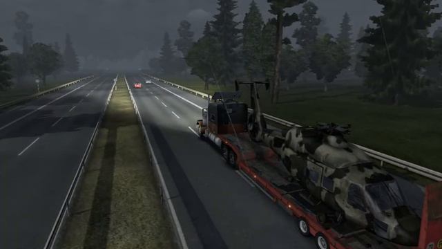 Euro Ttrucks Simulator 2 ( С грузом по Европе 3 v. 1.7.1.s ) Обзор смотреть онлайн