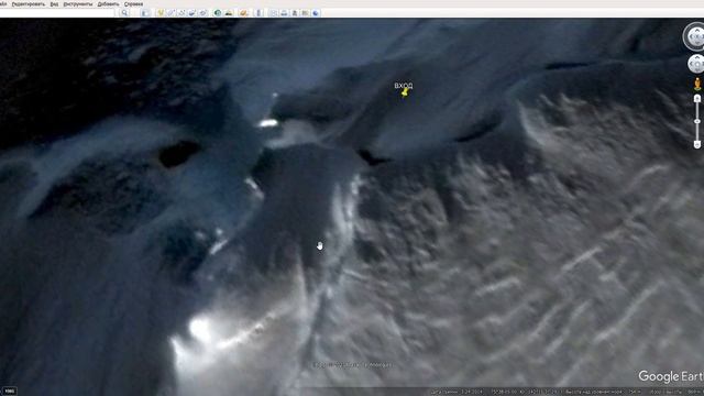 Антарктида Нашёл Базу Пришельцев Вход в полости земли.ССЫЛКА НА ДОНАТ В ОПИСАНИИ.