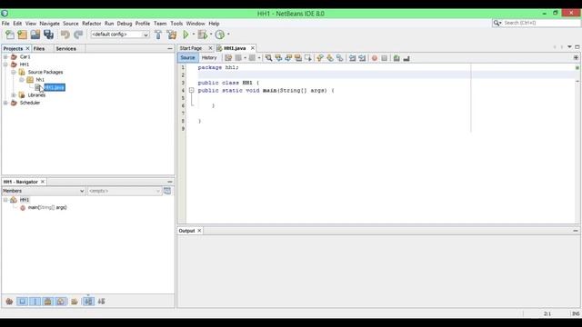 Application project & Class in Net Beans IDE [HH] смотреть онлайн