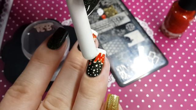 Дизайн ногтей "Зима пришла - зиме дорогу!" с реверсивным стемпингом смотреть онлайн