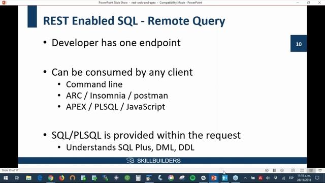 How to Use Oracle REST Enabled SQL Lesson 3 Intro to REST Enabled SQL смотреть онлайн