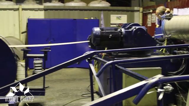 Производство круглых воздуховодов из оцинкованной стали смотреть онлайн