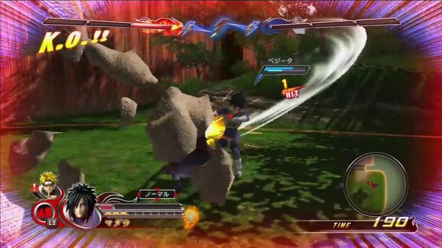 J stars Victory Team Battle: Naruto/Sasuke/Madara Vs Goku/Vegeta/Frieza смотреть онлайн