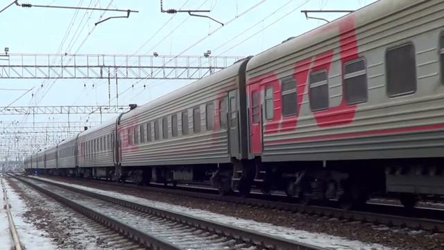ЧС7-076 с поездом №53 
