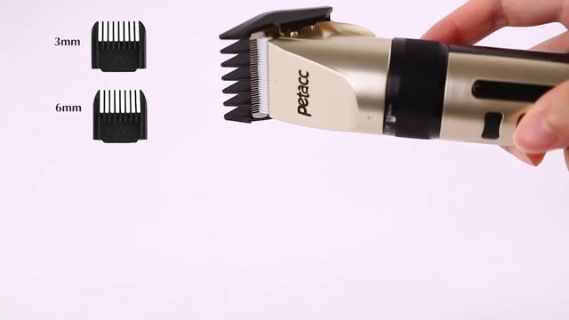 Petacc Dog Clipper 2 Speed Cordless Pet Hair Grooming Clipper Kit Hair Trimmer for Small and Medium смотреть онлайн