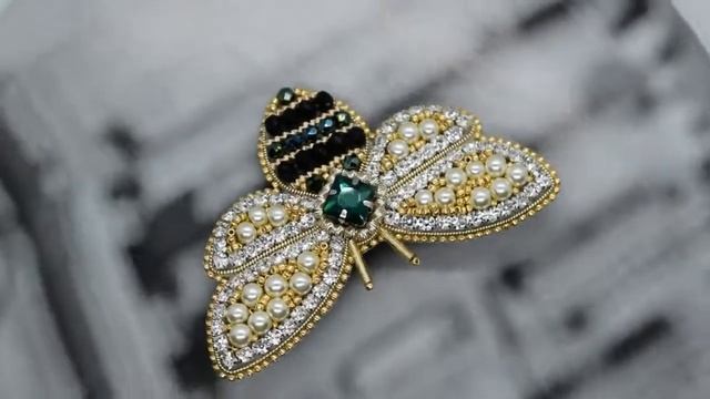 Брошь пчела в стиле "GUCCI" смотреть онлайн