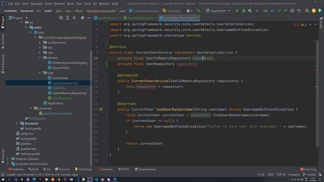 Added JPA Repository - Spring Security With Angular - Part 7 смотреть онлайн