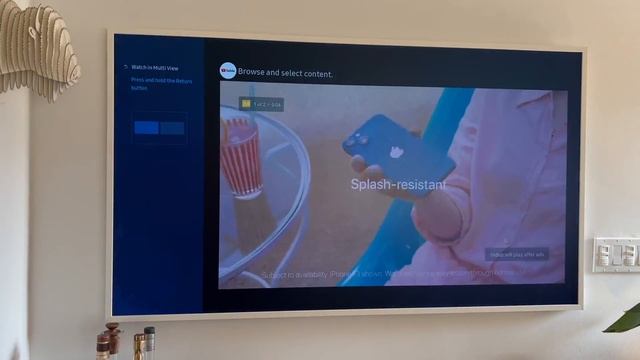 How to Use Multi-view on 2022 Samsung Frame TV смотреть онлайн