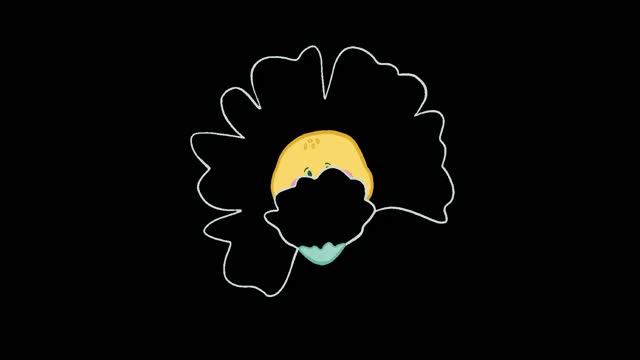 March Timelapse ? Daisy GIF смотреть онлайн