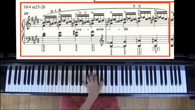 Chopin Etude Op 10 No 4: tutorial for small hands смотреть онлайн