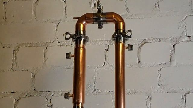 Медная разборная колонна Комиссар. vlog СТЕПАНиСИДР смотреть онлайн