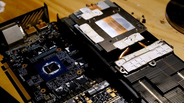 Changing the thermal compound on the Gigabyte GTX 1070 G1 смотреть онлайн