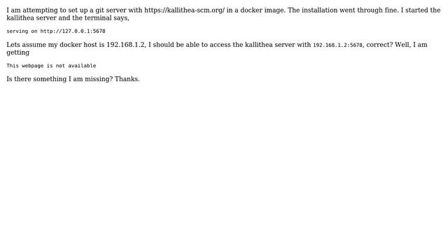 Running Kallithea in Docker on Synology Server смотреть онлайн