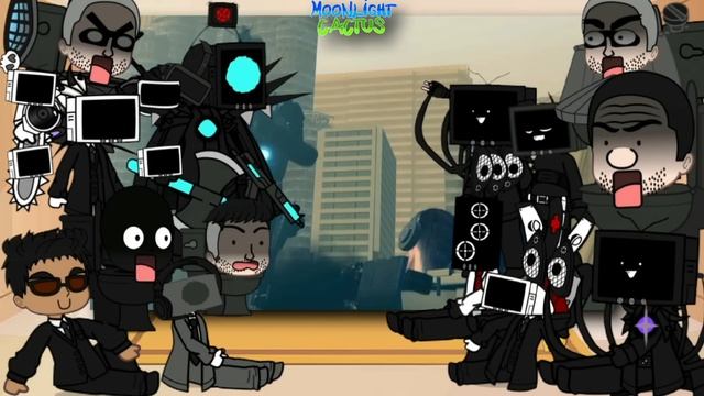 Skibidi Toilet Characters Reacts to Skibidi Toilet 58-59 | Part 6 | Moonlight Cactus | смотреть онлайн