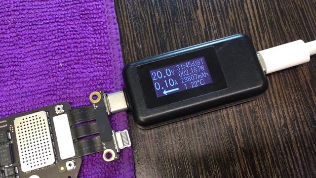 Когда хотел показать ремонт платы на M1, но там не получилось смотреть онлайн