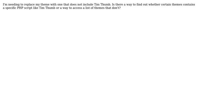 Wordpress: Detect PHP script usage in themes? смотреть онлайн