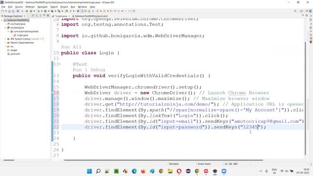 Using TestNG Testing Framework with Selenium Automation (TestNG - Part 4) смотреть онлайн