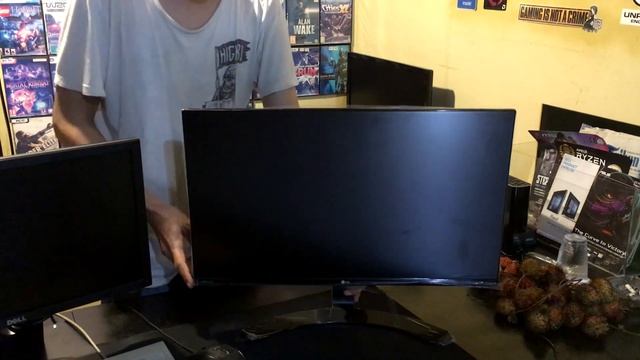 Unboxing and Test Gaming Monitor LG 24mp68vq-p Indonesia смотреть онлайн