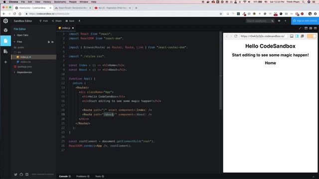 Tự học React 2018 - Bài 26 - React router смотреть онлайн