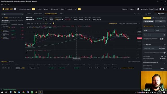 60% за 1 день и 7 часов или Сеточная торговля простым языком смотреть онлайн