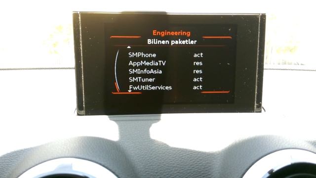 AUDI A3 (8V) MMI Gizli Menü смотреть онлайн