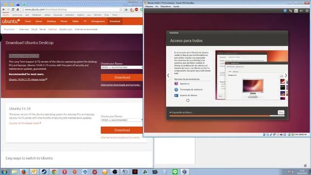 Instalación Ubuntu en Máquina Virtualbox VM de Oracle смотреть онлайн