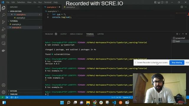 How to setup TypeScript? And how to run a TypeScript project? смотреть онлайн