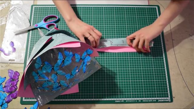 Как сделать букет из светящихся бабочек своими руками смотреть онлайн