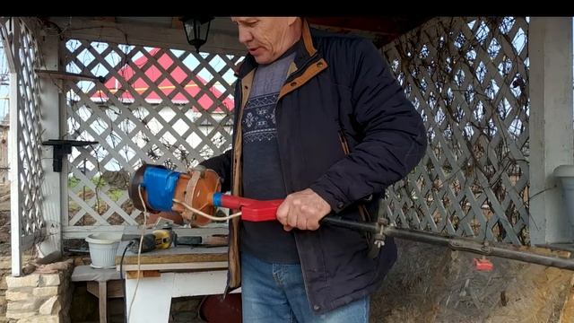 Электротриммер из насоса "Агидель" смотреть онлайн